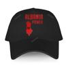 Baseball Cap Spring Summer Solid Sunhat Fashion Adjustable Albania Power Albanian Flag Map Dad Hat Cotton Outdoor Brand Caps