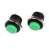 5/20Pcs 2Pin ON-OFF 16mm Round Push Button Switch R13-507 Momentary Power Switch