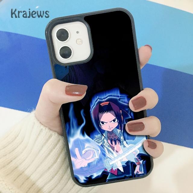 

Мягкий чехол для телефона Krajews Anime Shaman King Bling для iPhone 14 5 SE 6s 7 8 plus XR XS 11 12 13 pro max Samsung S21 S22ultra Samsung S22ultra
