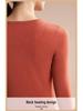 Men's Black Gold Cashmere Silk Thermal Underwear Set - High Elastic, Thick Autumn Round Neck Top and Pants