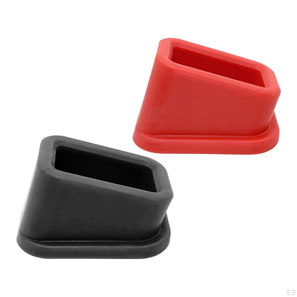 Car Seatbelt Buckle Holder Practical Retainer for Quick Buckling Red