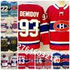 Montreal Canadiens NHL Hockey Jersey 22 Demidov Fan Wear Cotton Ice Uniform Adults