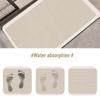 Luxury Diotomite Bathroom Mat Absorbent Shower Foot Mats Anti-slip Quick Dry Bath Rugs Toilet Carpet Doormat Washable