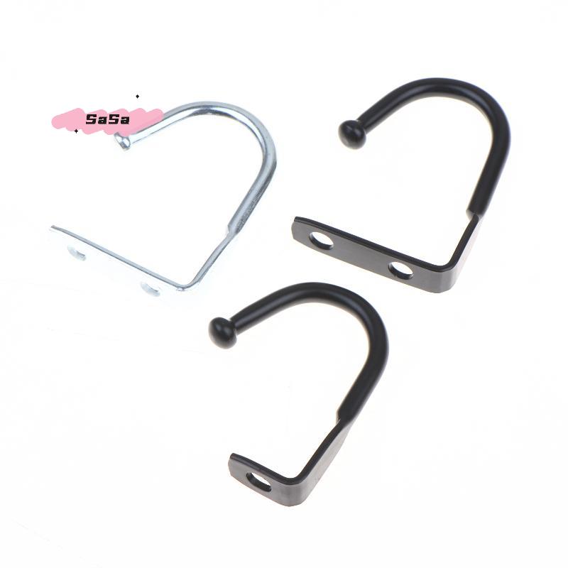S-Iron Hooks Single Ceiling Prong Hook Kitchen Closet Wall Mount Clothes Keys Hanger Heavy Duty Multi-Purpose Storage Hook