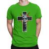 Fans Men's T Shirts T-The Exorcist Vintage Tee Shirt Short Sleeve Round Neck T-Shirts 100% Cotton Unique Clothing