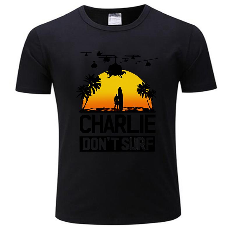 Charlie Dont Surf tshirt Unisex Apocalypse Now Film Movie Unisex tshirt Fashion cotton teeshirt