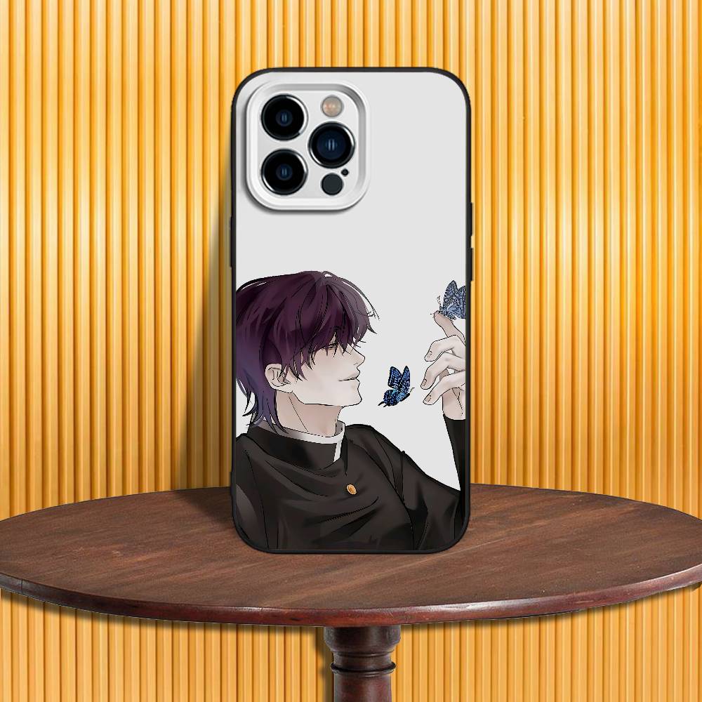 Y-Yandere S-Simulator Game Phone Case For iPhone 17,16,15,14,13,12,11 Pro,Max,Plus,XR,Mini,Air,E Black Full-coverage Soft Case