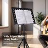Sheet Music Stand Lightweight Having Perforated Tray Compact