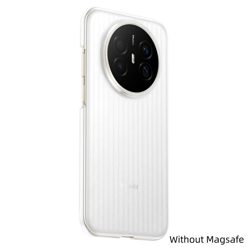 

For Huawei Mate 70 Air Case Hard PC Transparent Magnetic MagSafe Anti-slip Protective Back Case Cover Shell Plastic