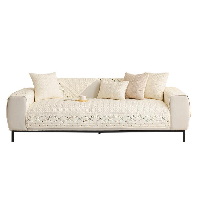 Washed Cotton Sofa Cushions Are Universal In All Seasons, Simple And High-End Sofa Cover, Sofa Cover, Sofa Blanket Cushion