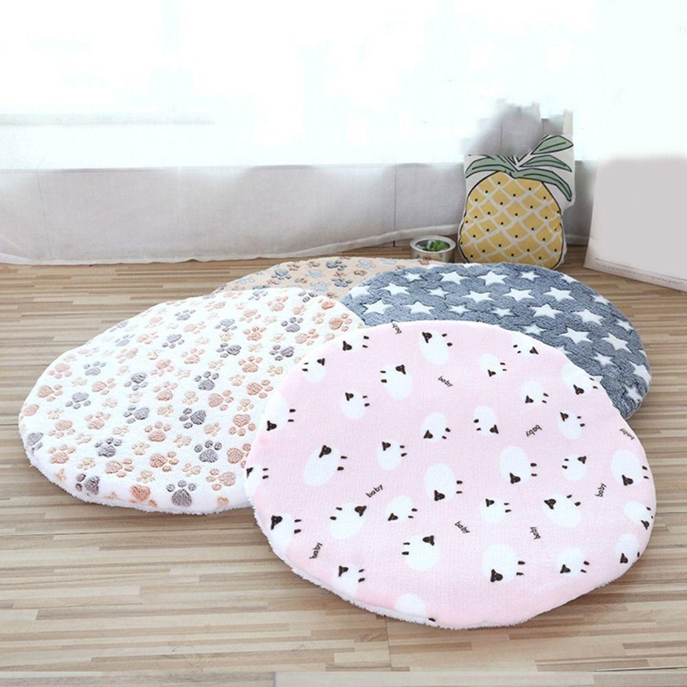 

Soft Pet Cushion Warm Pet Pad Blanket Durable Cat Bed Mats for Cats Style 3