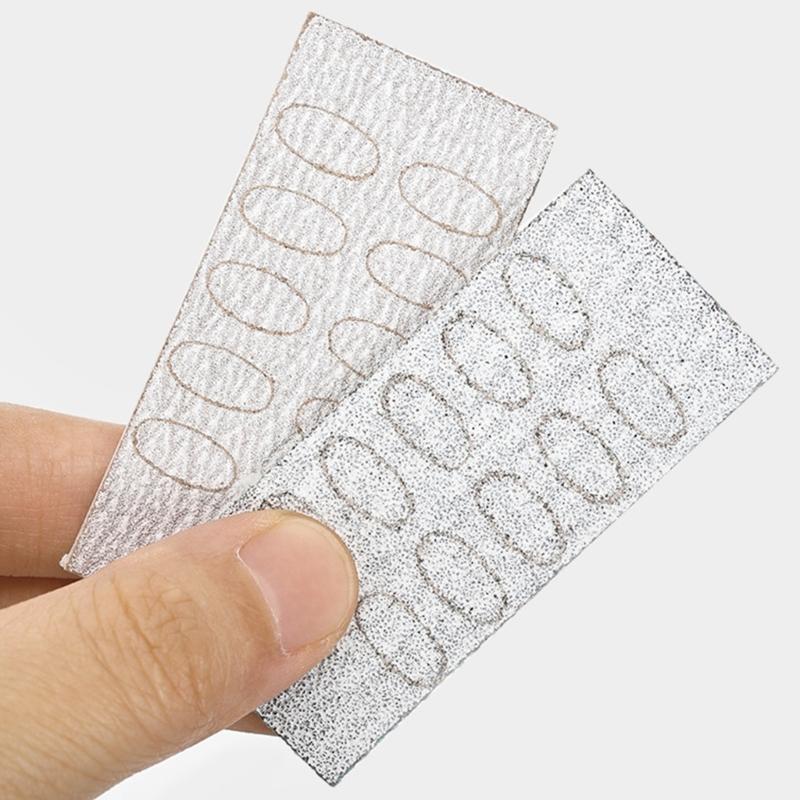 Nail Sanding Tablet Mini Nail File with Adhesive Disposable Nails Accessories Cuticle Pusher Sandpaper Manicure Tools