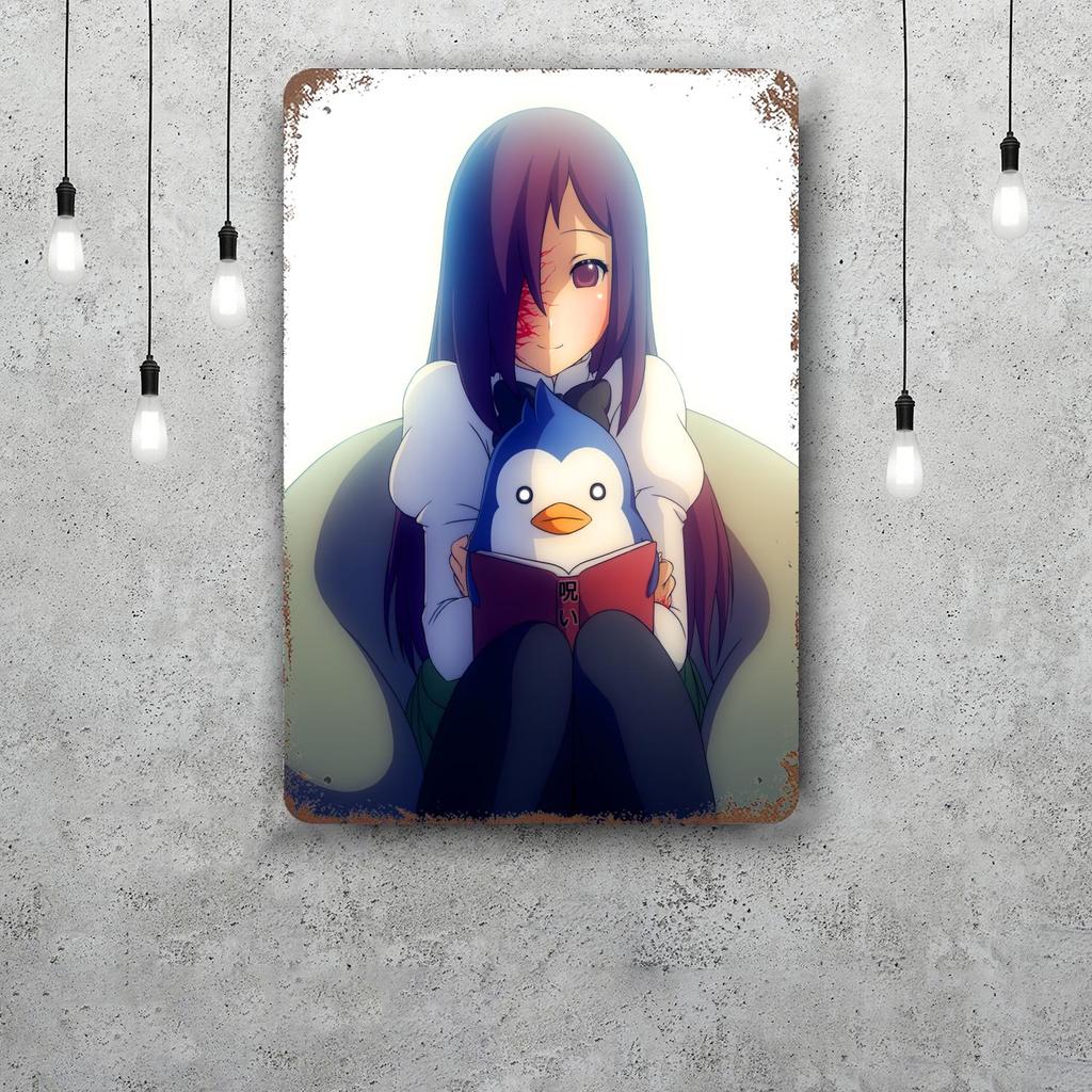 Hanako Kun Retro Vintage Tin Sign Poster Decorative Plaque Metal Plate Wall Decor