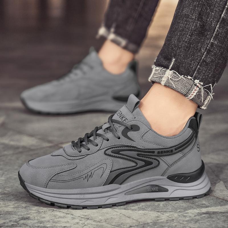 Men's Fashion Casual Low Top Skateboarding Shoes Boys Comfortable Sneakers Male Students Trending Soft Sole Classic Breathable Gym Non-slip