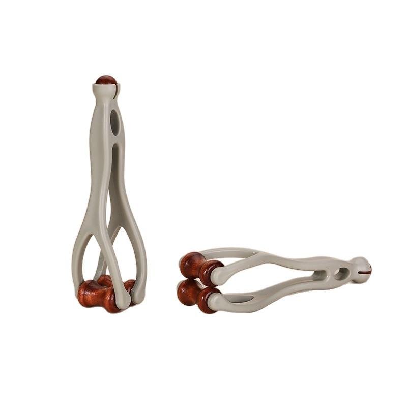 

Finger Massage Wood Roller Portable Hand Tool For Acupressure Joint Relief Stress Relaxation