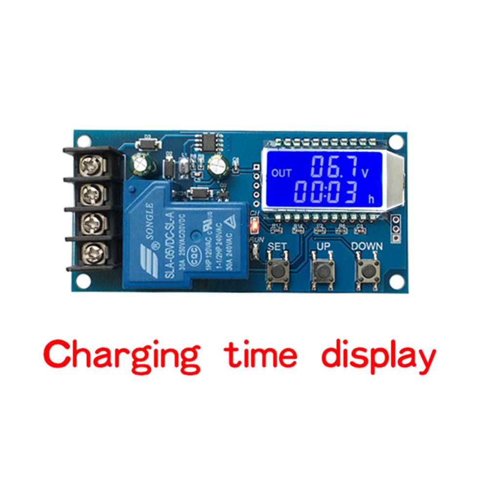 XY-L30A 6-60V Lead-acid Solar Storage Battery Charger Control Module Digital Overcharge Protection Control Switch LED Indicator