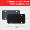 2 Τεμάχια Αντισκουριακό Σιλικονούχο Πλαίσιο Πινακίδας Κυκλοφορίας Gm Αμερικανικά Αυτοκίνητα Μαύρο Πλαίσιο Πινακίδας Κυκλοφορίας Βάση Χωρίς να Βλάπτει το Χρώμα