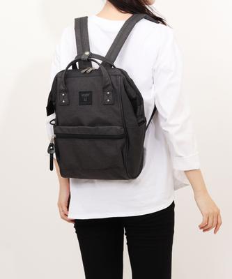 Anello Cross Bottle Heather Frame Backpack S Laura Bag Black