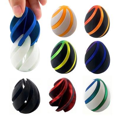 3D Printed Assembly Toys Spiral Toy Stress Relieving Children's Educational Toys Impossible Pyramid Passthrough Gift