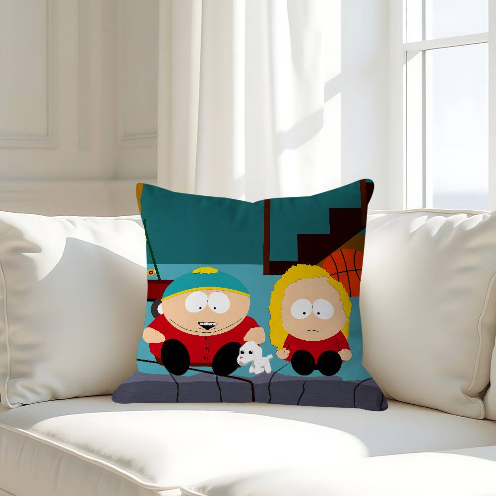 E-Eric Theodore Cartman Kissenbezug Abnehmbarer Waschbarer Kissenbezug – Ganzjahresweichleinen