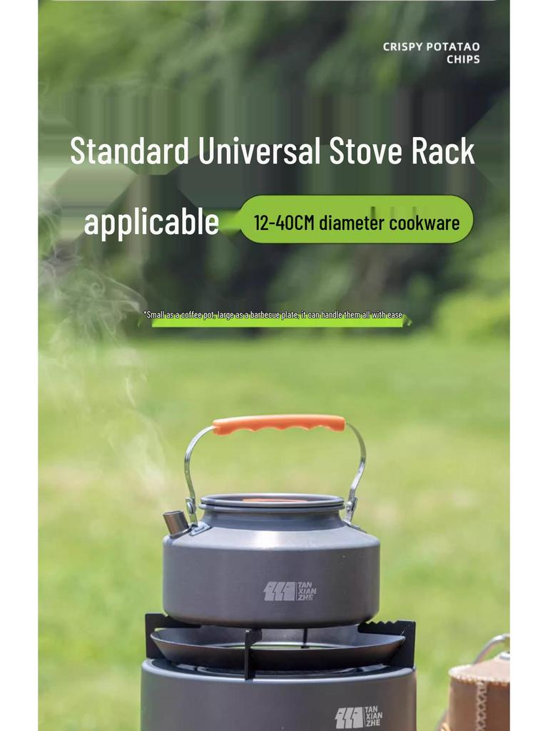 Portable Infrared Windproof Cassette Stove for Outdoor Cooking