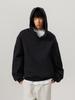 Men's 450g Heavyweight Boxy Cropped Hoodie, Button-Up, American Style for Spring/Autumn