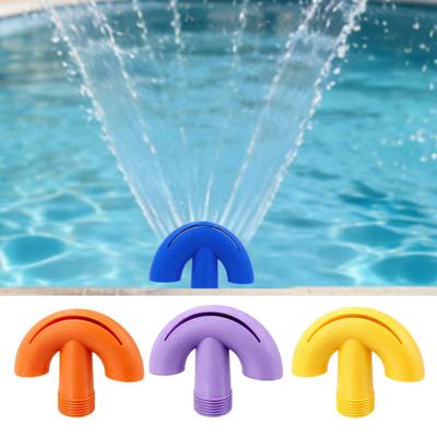 Pool Aerator Fountain Arc Shape Swimming Pool Aerator Cooling Sprinkler 3/4" Universal Fit for Inground Pools Summer Cooling