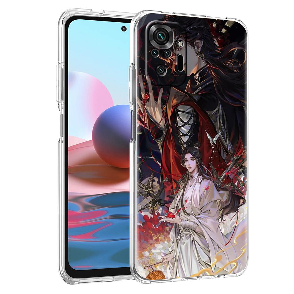 Heaven Official's Blessing Style Case For Xiaomi Redmi Note 12 4G 11 10 Pro 5G 10C 10S 9S 9 9T 8T 9C 9A 8 8A 7 K50 K40 Cover