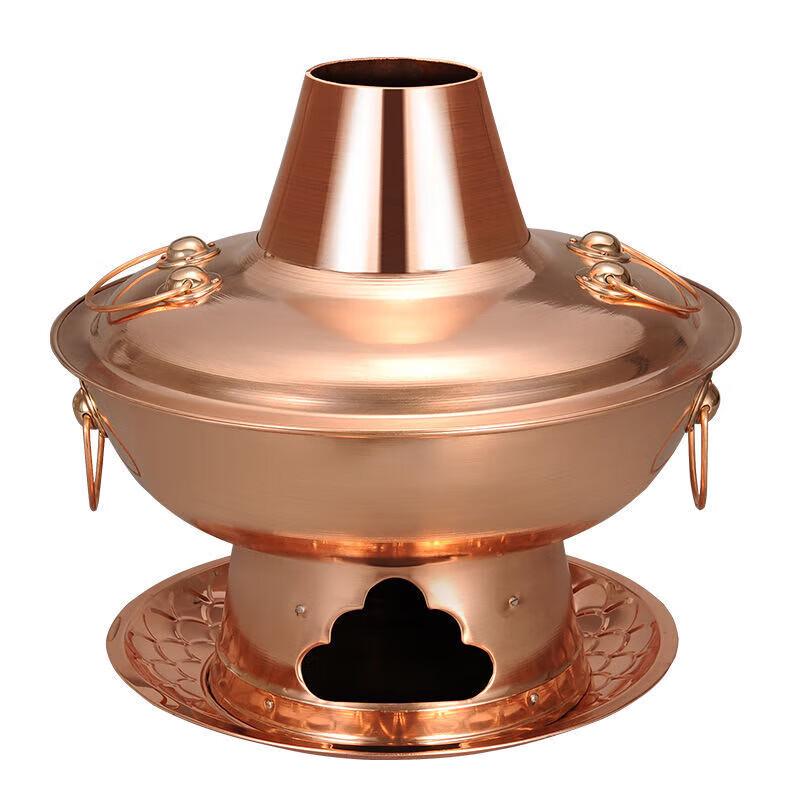 Traditional Charcoal Copper Hot Pot