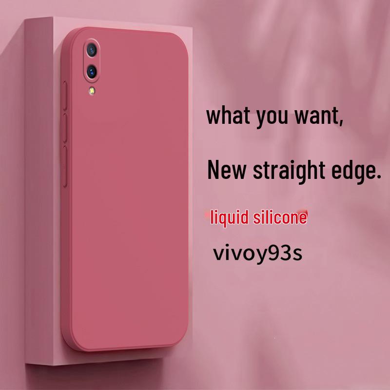 Vivo Y93s Phone Case V1818CA Set: New Silicone Full Coverage Case for Vivo Y93s