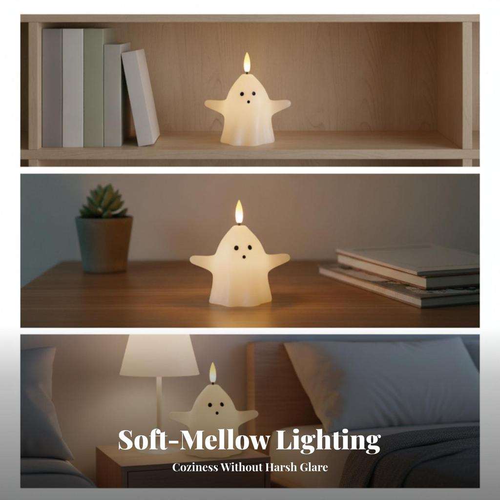 Ghost Night Light Cute Spooky for Party