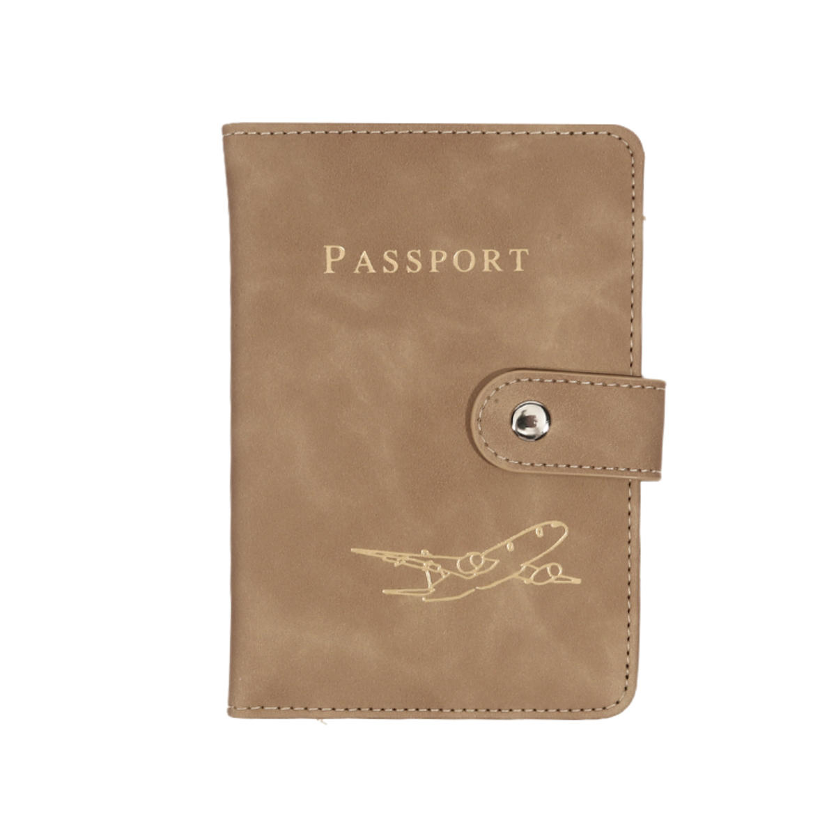 

Многофункциональный держатель из ПУ, обложки для билетов с рисунком самолета, защитная обложка для паспорта, держатель для удостоверения личности, держатель для кредитных карт, дорожные аксессуары коричневый