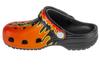 Crocs Classic Flames Clog Kids, for Boy Black Slides