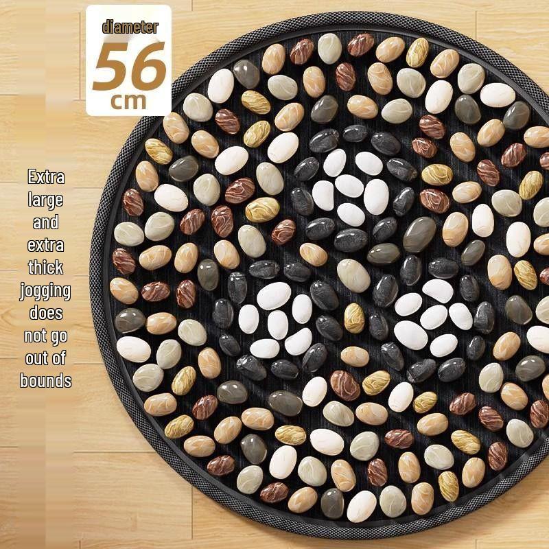 Traditional Chinese Acupressure Foot Massage Pad for Slow Jogging and Indoor Use