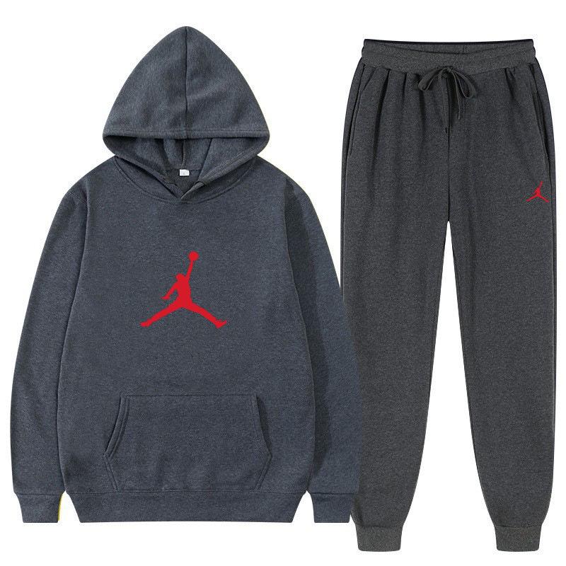 2025 A/W Unisex Hoodie Sweater Set met Kangoeroezak & Joggingbroek