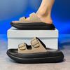 Sandales pour hommes semelles épaisses nouveau grande taille mode pantoufles pour hommes EVA léger confortable respirant sandales décontractées chaussures pour hommes
