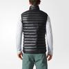 adidas Down Jackets Men's Black Stand Collar Moderate Quilted Down Jacket BS1563