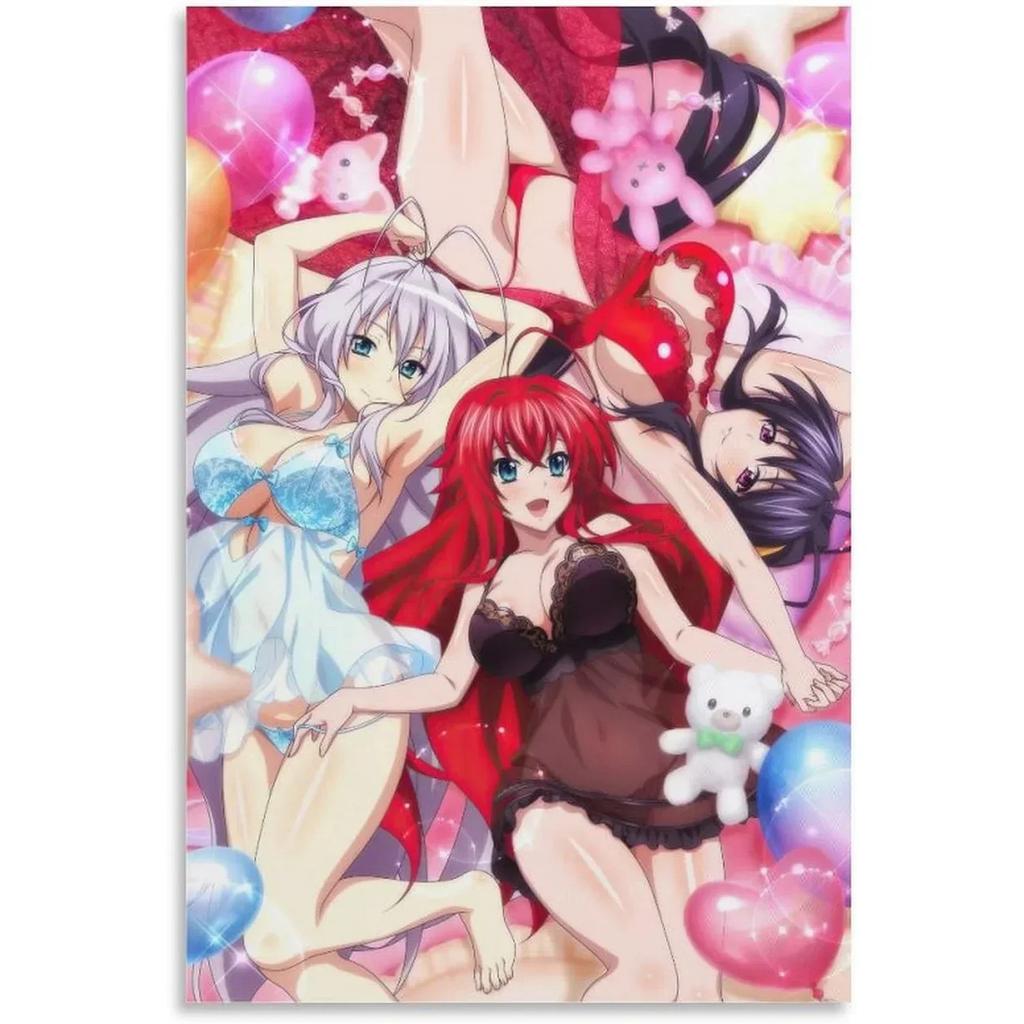 Vintage Anime Pinup Kawaii Girls Metal Tin Signs  Wall Posters Plaque for Man Cave Cafe Garage Club Bar  Retro Iron Painting