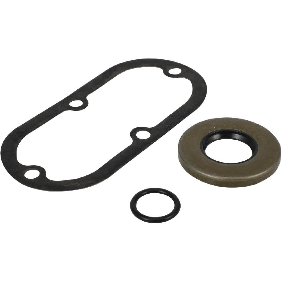 Primärdeckeldichtungssatz für 1994-1998 Big Twin Evolution Softail Modelle - Primär-Inspektionsdeckel Dichtung O-Ring Wellendichtring Enthalten|Fest