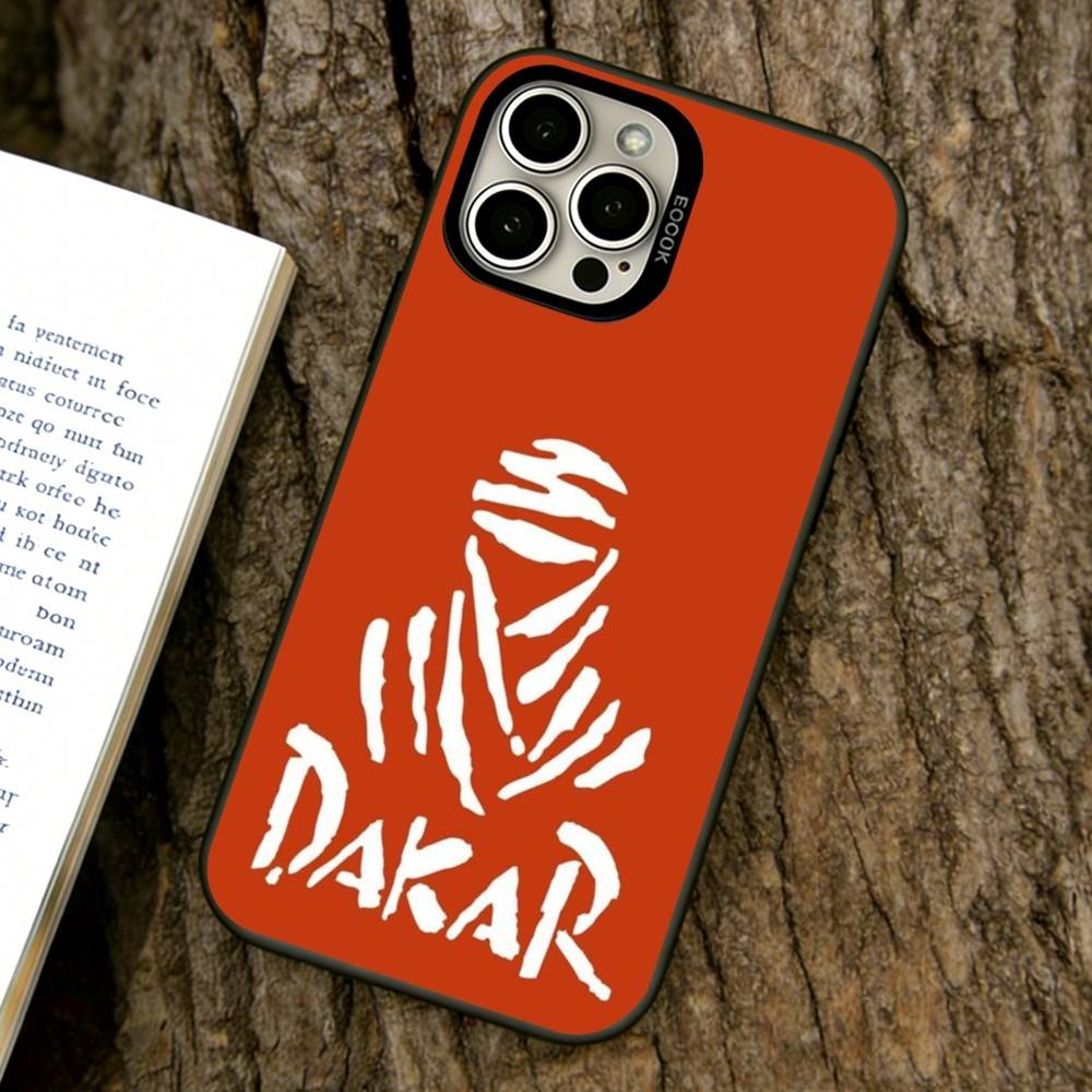 

Чохол для телефону в стилі R-Rally x D-Dakar Для iPhone 17,16,15,14,13,12,11 Plus,Pro Max,XS,Кольоровий Сріблясто-Чорний iPhone15Plus