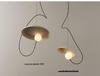 Nordic Minimalist Wabi-Sabi Adjustable Bedside Pendant Lamp