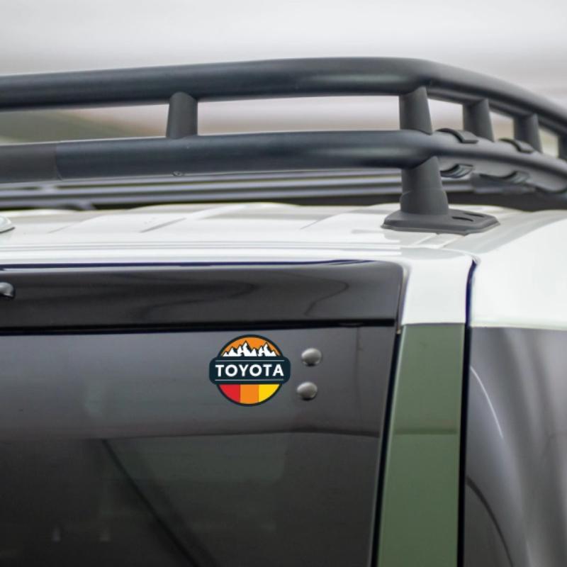 Reflective car sticker, suitable for Toyota TOYOTA off-road vehicle camping adventure overbearing landpatrolFJdecorative sticker