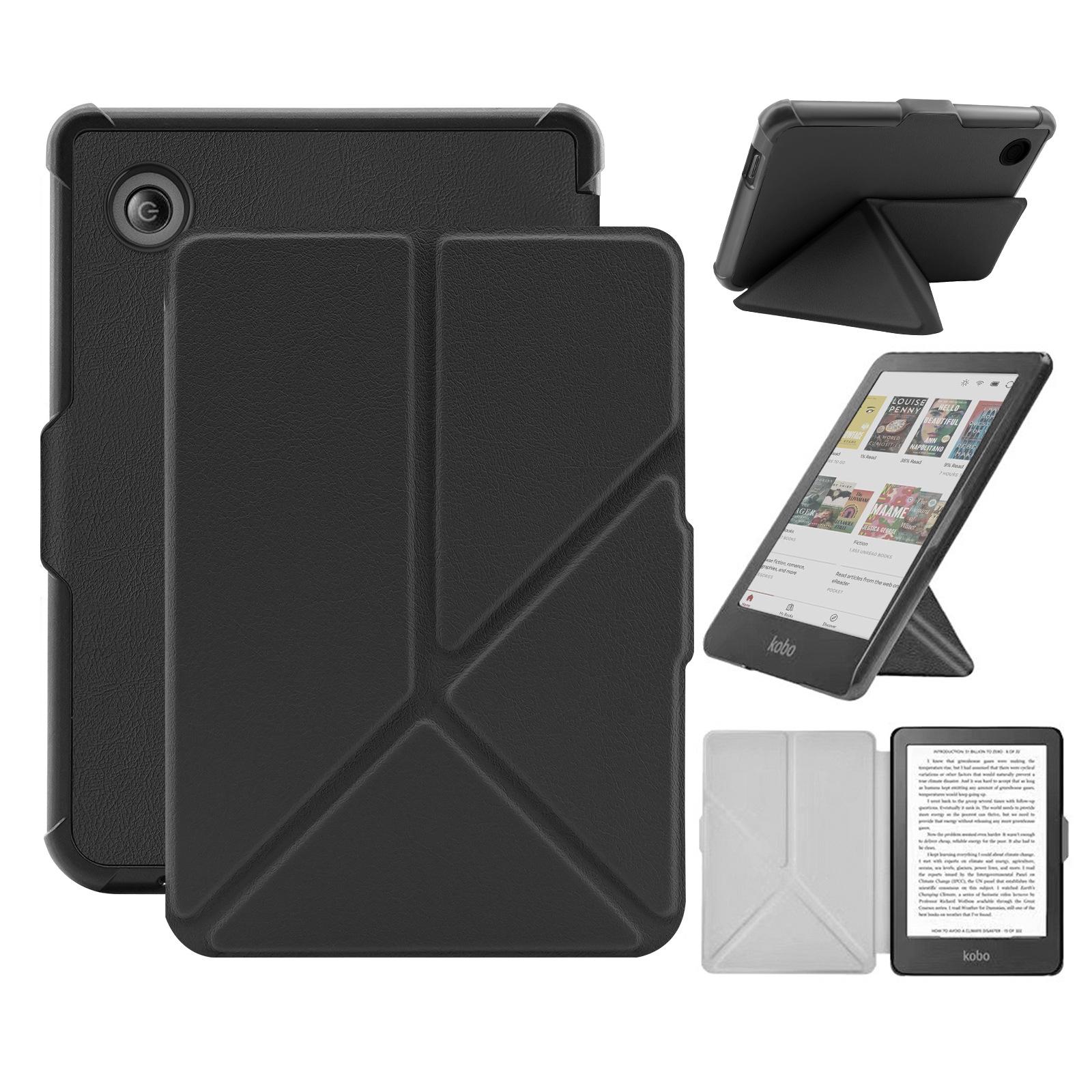 Case For Kobo Clara Colour/BW (2024), PU leather Kobo Clara Colour/BW чёрный