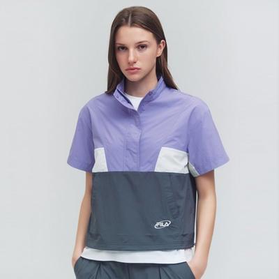 Functional Colorblock Short Sleeve Anorak