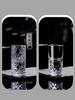 Vertical Carved Liquor Cup Small Wine Glass Drinking Utensils Crystal Glass Bullet Cups High-end Light Luxury Wine Utensils