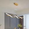 Minimalist LED Chandelier for Dining Room Modern Geometric Kitchen Pendant Light Simple Home Decor Hanging Light Fixture
