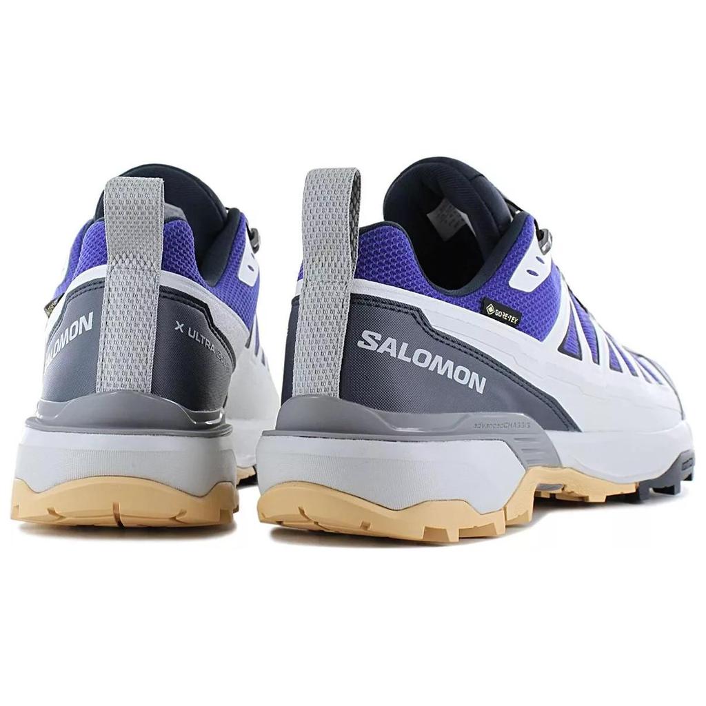 SALOMON X Ultra 360 Edge GTX Comfortable Non-Slip Low-Top Running Shoes Men Running Shoes Gray Blue 474633