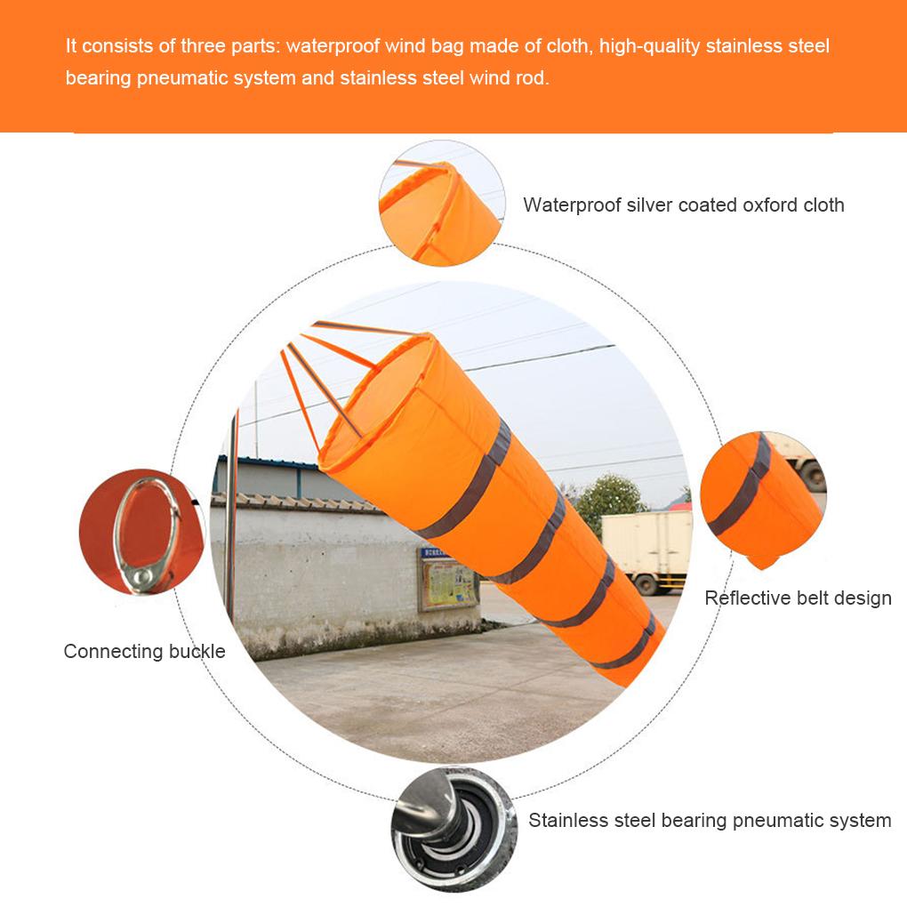 Wind Sock Weather Vane Carp Flag Multipurpose Aviation Exquisite Waterproof Measurement Garden Multifunctional
