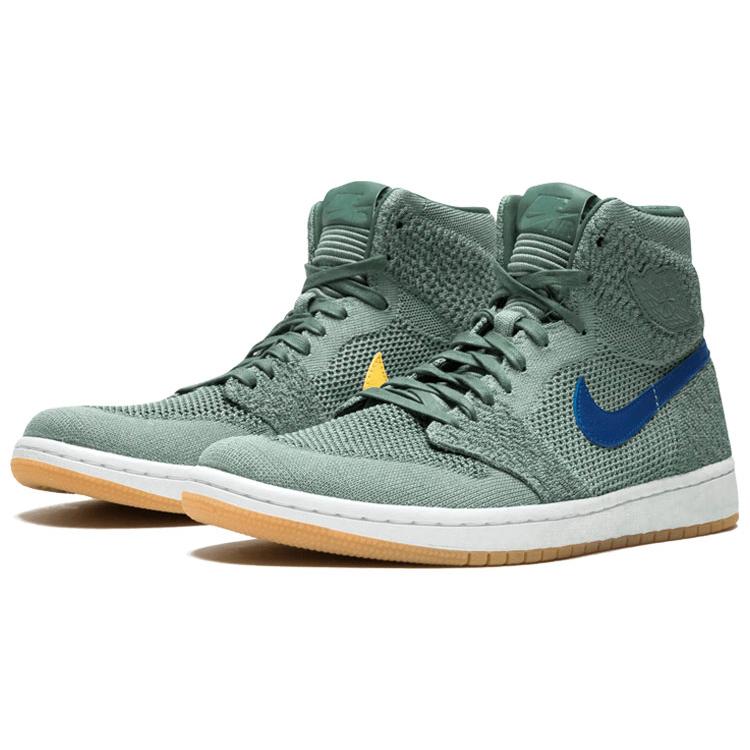 JORDAN Retro High Flyknit Clay Green Купить дешево на Joom