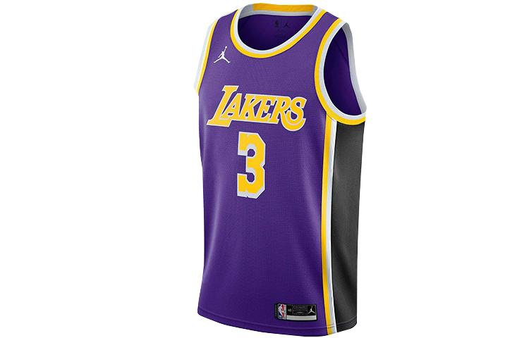 Jordan Basketball Jersey Men's Purple CV9481-511
